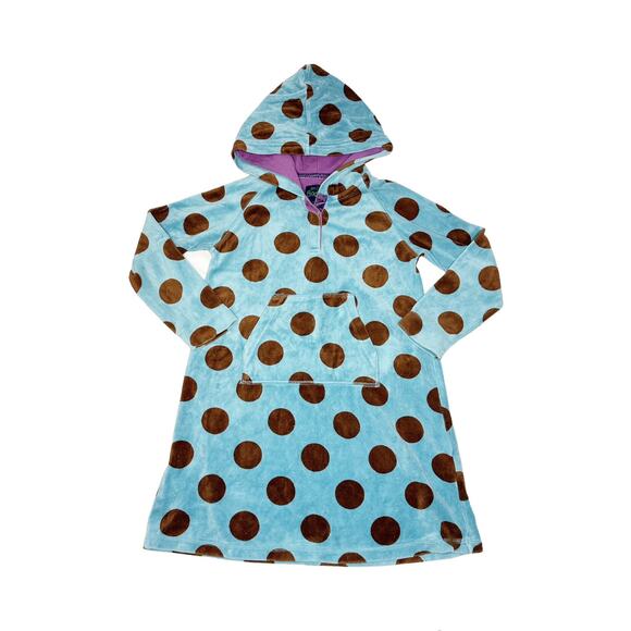 Mini Boden Hooded Cover Up Dress Size 5-6Y - Picture 1 of 5